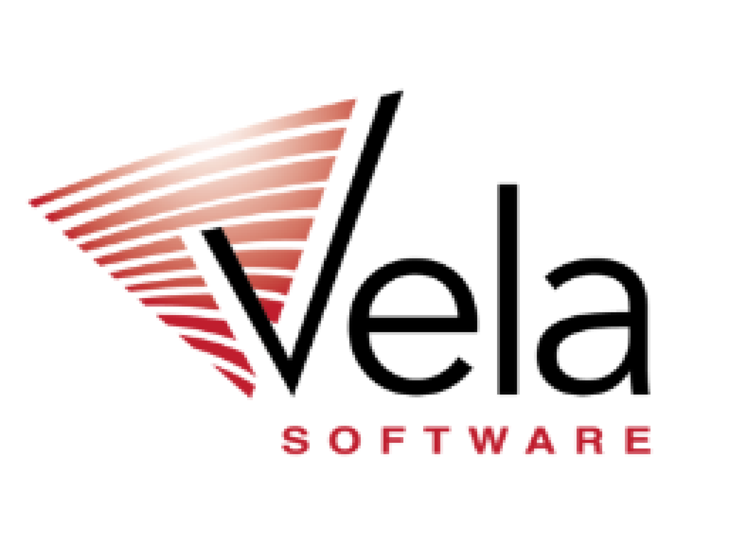 Vela Software logo.